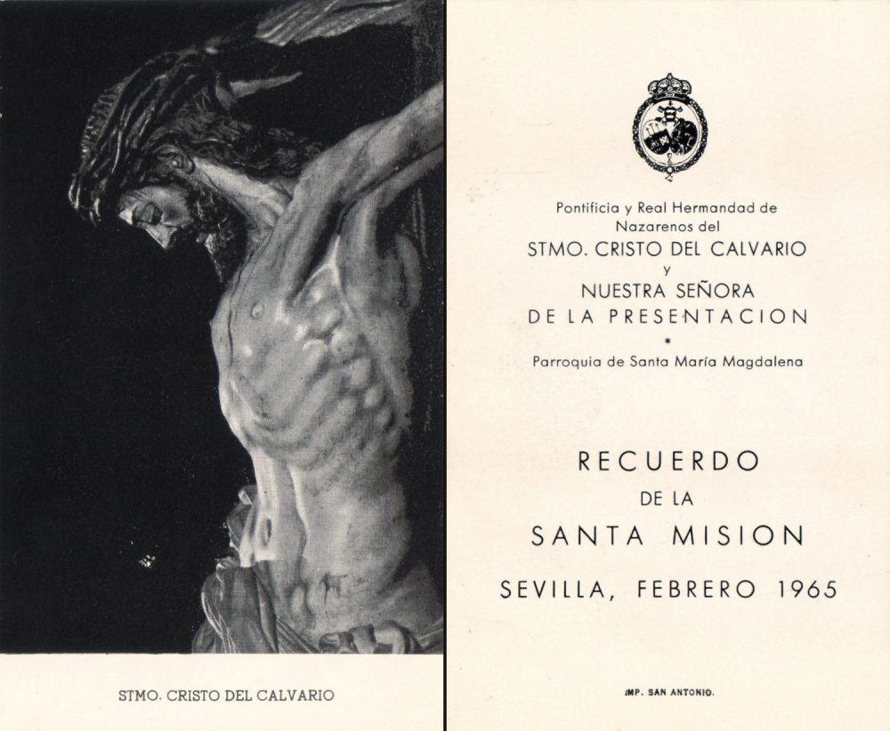 Featured image for “Un recordatorio de la Santa Misión (1965)”